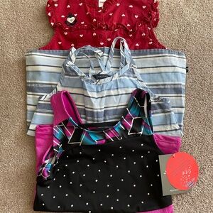 Nautica Kids Blue Striped Camisole